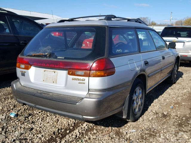 4S3BG6857X6607995 - 1999 SUBARU LEGACY OUT SILVER photo 4