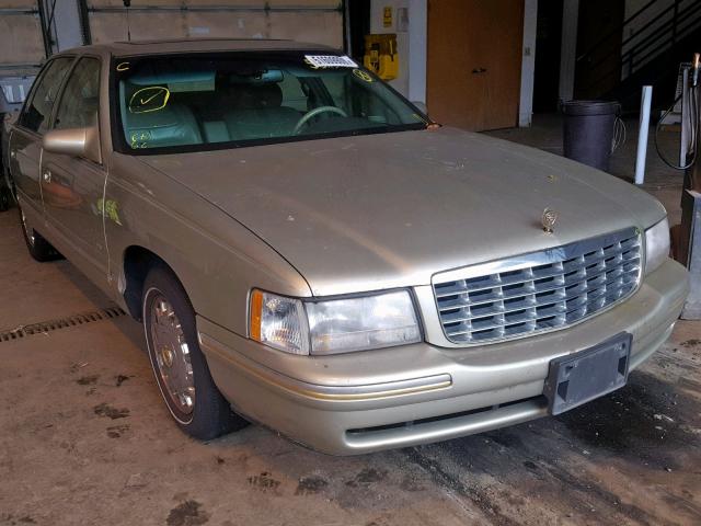 1G6KE54Y0VU281260 - 1997 CADILLAC DEVILLE DE GOLD photo 1