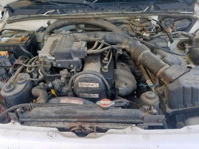 2S3TD03V2V6404863 - 1997 SUZUKI SIDEKICK J WHITE photo 7