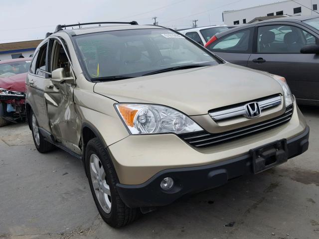 JHLRE38727C000895 - 2007 HONDA CR-V EXL BEIGE photo 1