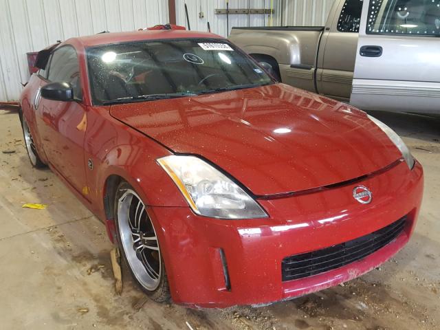 JN1AZ34D75M603880 - 2005 NISSAN 350Z COUPE RED photo 1