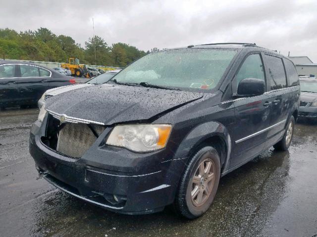 2A8HR54149R514079 - 2009 CHRYSLER TOWN & COU BLACK photo 2