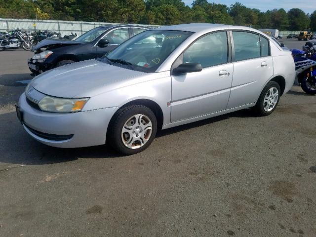 1G8AJ52F83Z199230 - 2003 SATURN ION LEVEL SILVER photo 2