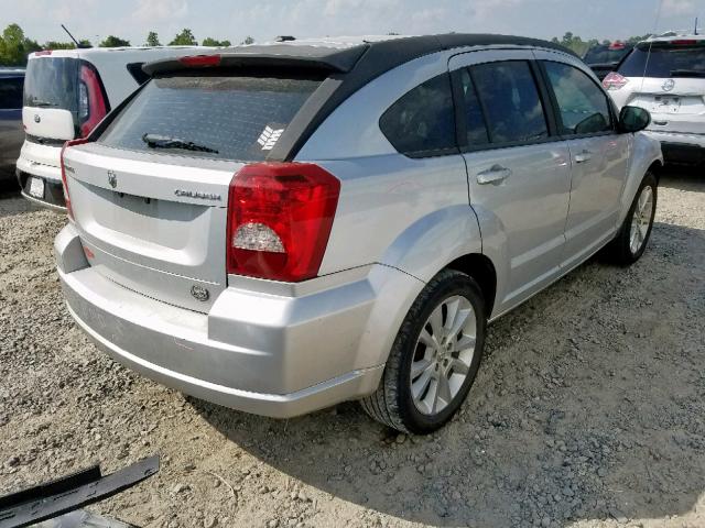 1B3CB5HA2BD256879 - 2011 DODGE CALIBER HE SILVER photo 4