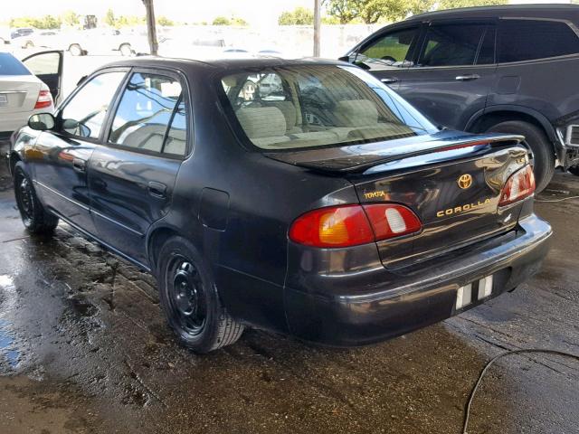 2T1BR12E0XC143317 - 1999 TOYOTA COROLLA VE BLACK photo 3