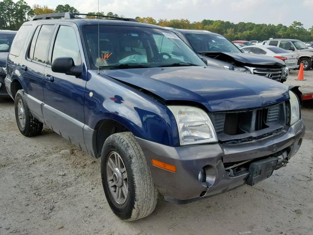 4M2ZU86K55UJ14489 - 2005 MERCURY MOUNTAINEE BLUE photo 1