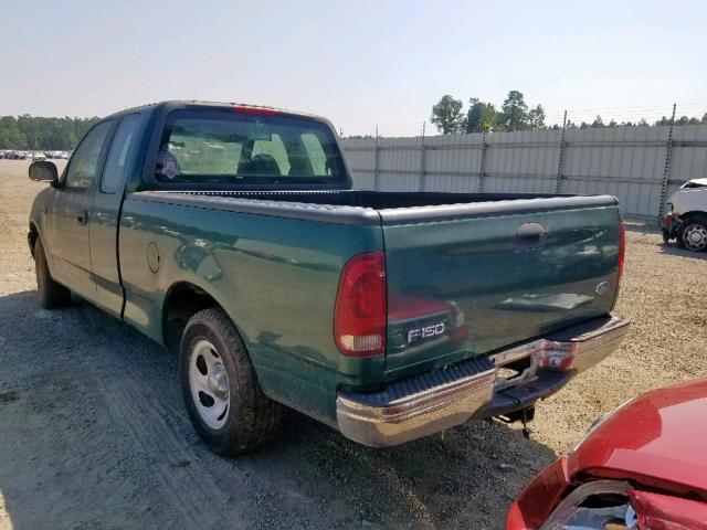 1FTZX1725XKA85822 - 1999 FORD F150 GREEN photo 3