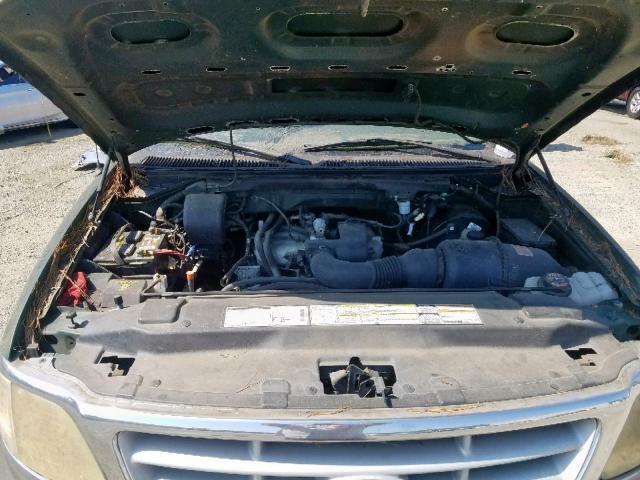 1FTZX1725XKA85822 - 1999 FORD F150 GREEN photo 7