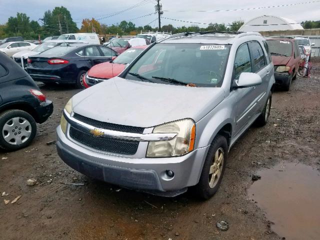 2CNDL73FX66017966 - 2006 CHEVROLET EQUINOX LT SILVER photo 2