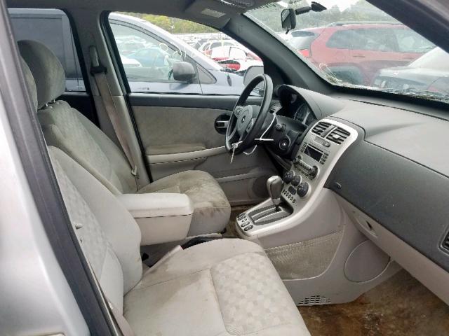 2CNDL73FX66017966 - 2006 CHEVROLET EQUINOX LT SILVER photo 5