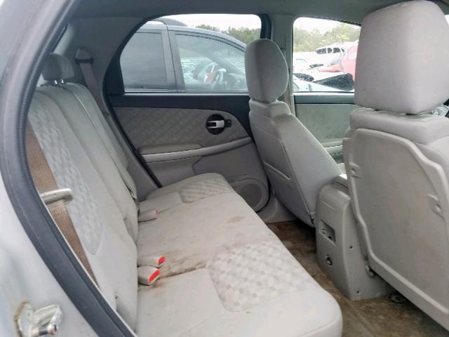 2CNDL73FX66017966 - 2006 CHEVROLET EQUINOX LT SILVER photo 6