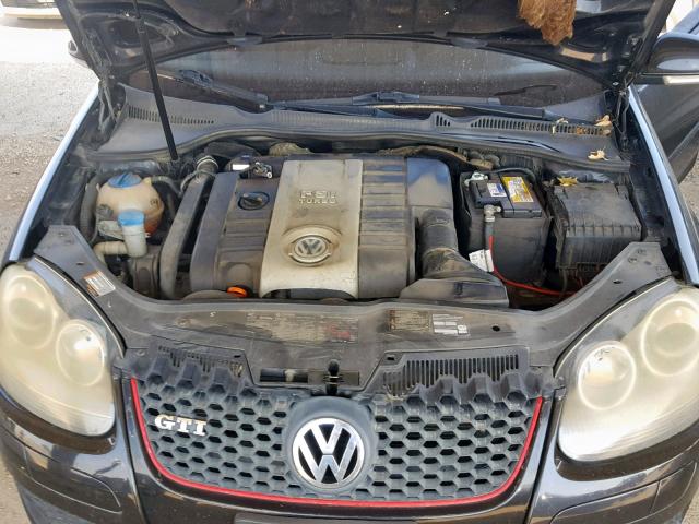 WVWFV71K96W166432 - 2006 VOLKSWAGEN NEW GTI BLACK photo 7