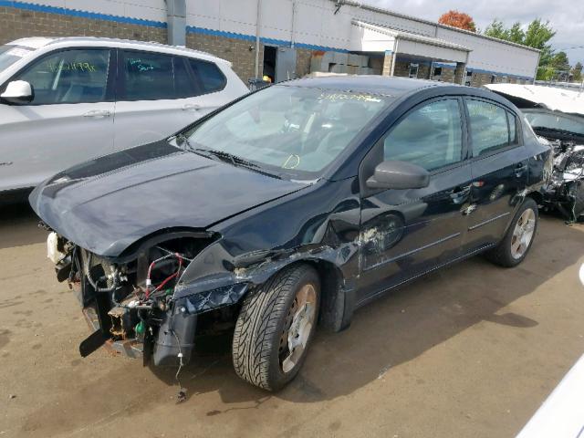 3N1AB61E18L642322 - 2008 NISSAN SENTRA 2.0 BLACK photo 2