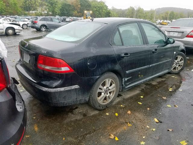 YS3FD49Y871137098 - 2007 SAAB 9-3 2.0T BLACK photo 4