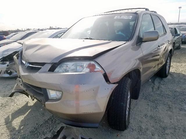 2HNYD18633H507295 - 2003 ACURA MDX TOURIN BEIGE photo 2