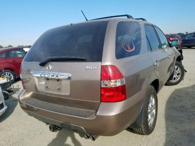 2HNYD18633H507295 - 2003 ACURA MDX TOURIN BEIGE photo 4