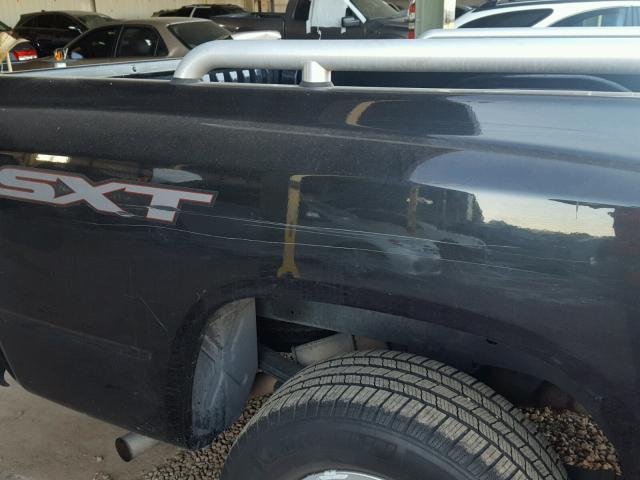 1D7HE32K78S562052 - 2008 DODGE DAKOTA SXT BLACK photo 9