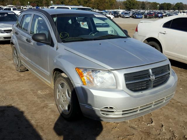 1B3HB48B27D246918 - 2007 DODGE CALIBER SX SILVER photo 1