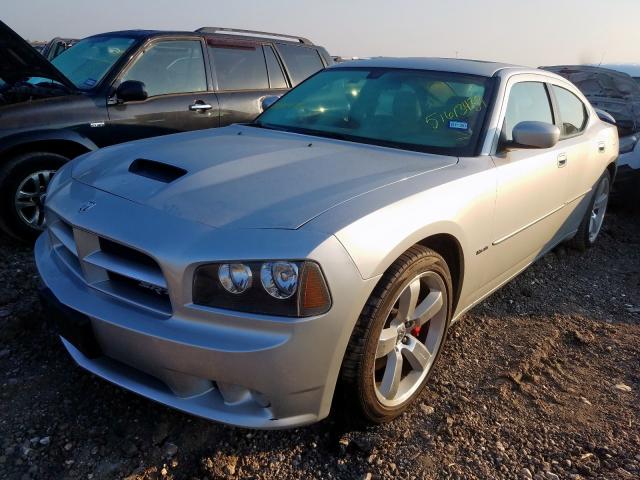 2B3KA73W77H685054 - 2007 DODGE CHARGER SR SILVER photo 2