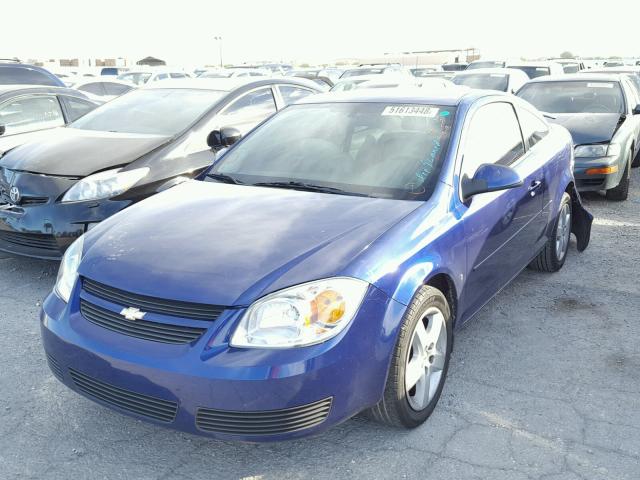 1G1AL15F477377858 - 2007 CHEVROLET COBALT LT BLUE photo 2