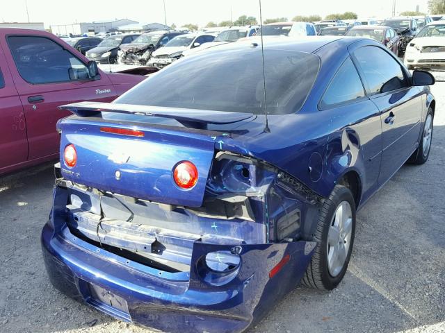 1G1AL15F477377858 - 2007 CHEVROLET COBALT LT BLUE photo 4