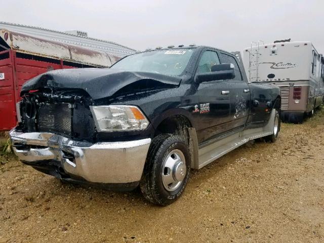 3C63RRHL0DG610057 - 2013 RAM 3500 SLT BLACK photo 2