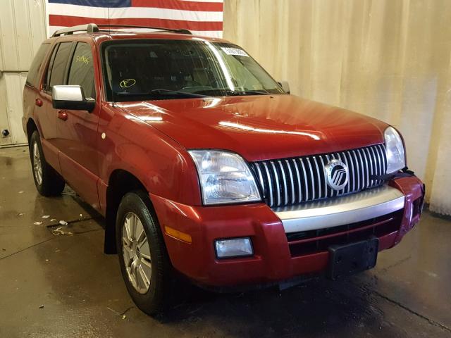 4M2EU48816ZJ01557 - 2006 MERCURY MOUNTAINEE RED photo 1