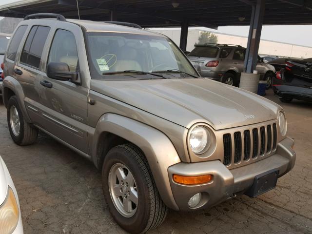 1J4GK58KX4W305580 - 2004 JEEP LIBERTY LI TAN photo 1