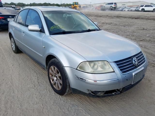 WVWPD63B42P441885 - 2002 VOLKSWAGEN PASSAT GLS GRAY photo 1