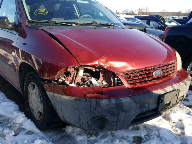 2FMZA50443BA77781 - 2003 FORD WINDSTAR W MAROON photo 9