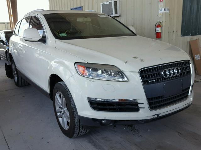 WA1BY74L48D017803 - 2008 AUDI Q7 3.6 QUA WHITE photo 1