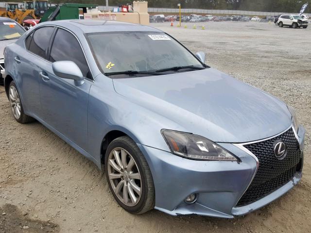 JTHCK262X62005018 - 2006 LEXUS IS 250 BLUE photo 1