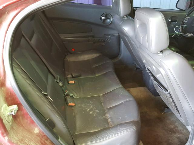 2G2WS522X41146257 - 2004 PONTIAC GRAND PRIX MAROON photo 6