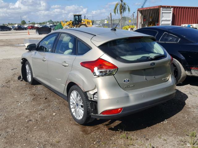 1FADP3N25FL209059 - 2015 FORD FOCUS TITA GOLD photo 3