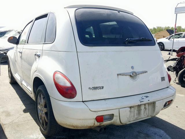 3A4FY58B17T582056 - 2007 CHRYSLER PT CRUISER WHITE photo 3