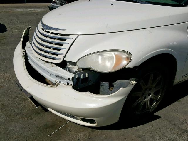 3A4FY58B17T582056 - 2007 CHRYSLER PT CRUISER WHITE photo 9