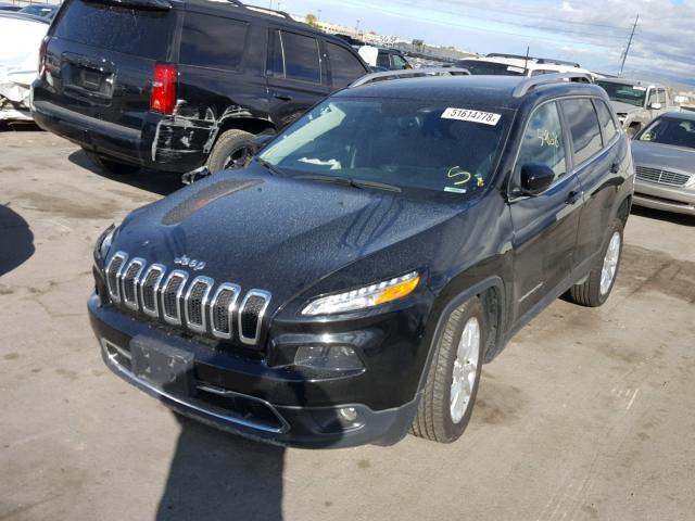 1C4PJLDB9HW526533 - 2017 JEEP CHEROKEE L BLACK photo 2