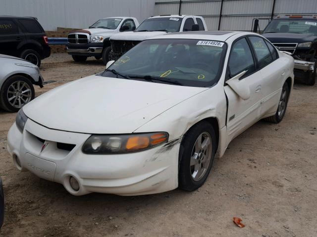 1G2HZ541134123445 - 2003 PONTIAC BONNEVILLE WHITE photo 2