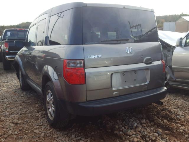 5J6YH28718L013532 - 2008 HONDA ELEMENT EX GRAY photo 3