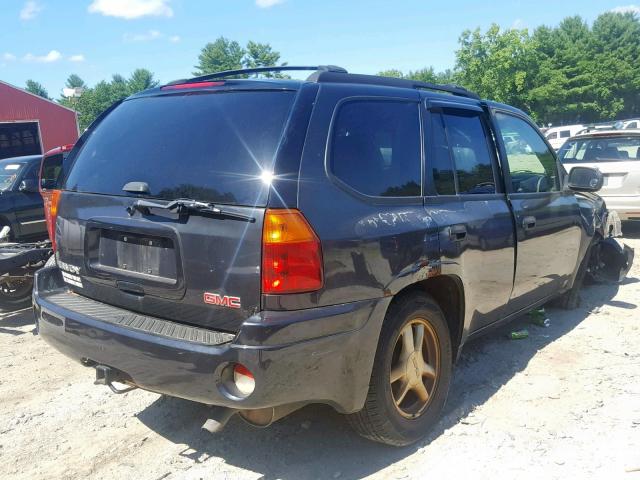 1GKDT13S942424240 - 2004 GMC ENVOY GRAY photo 4