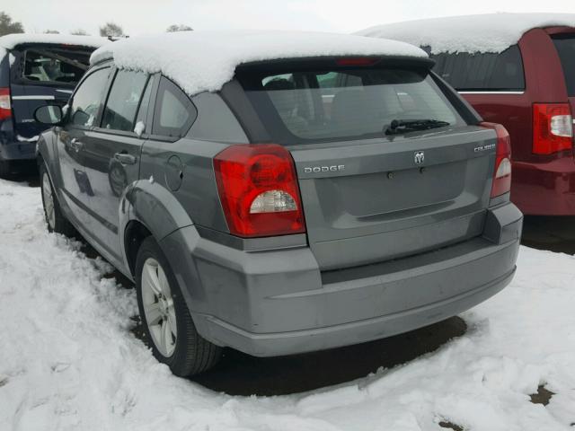 1B3CB3HA3BD237858 - 2011 DODGE CALIBER MA GRAY photo 3