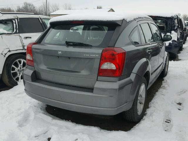 1B3CB3HA3BD237858 - 2011 DODGE CALIBER MA GRAY photo 4