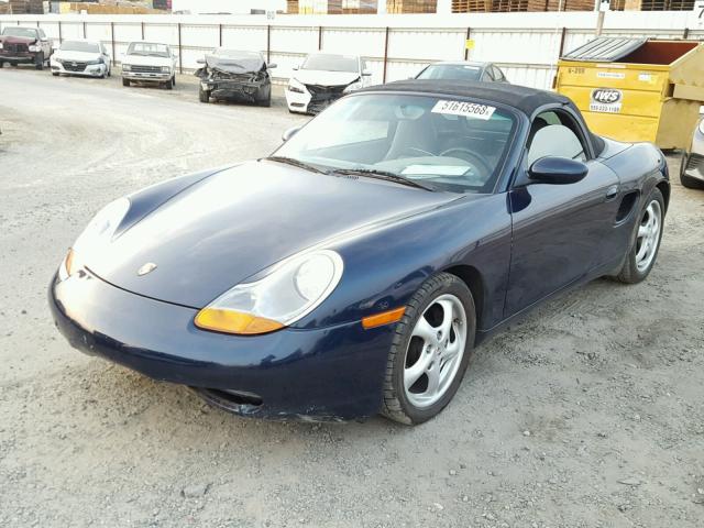 WP0CA2988VS620797 - 1997 PORSCHE BOXSTER BLUE photo 2