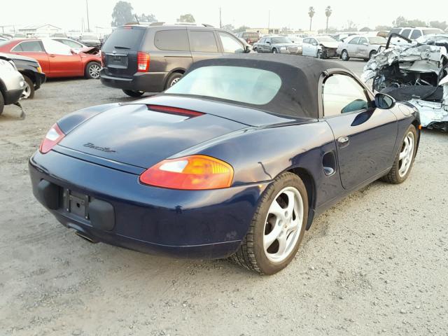 WP0CA2988VS620797 - 1997 PORSCHE BOXSTER BLUE photo 4