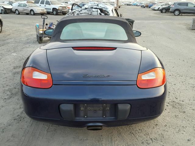 WP0CA2988VS620797 - 1997 PORSCHE BOXSTER BLUE photo 6