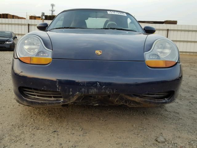 WP0CA2988VS620797 - 1997 PORSCHE BOXSTER BLUE photo 9