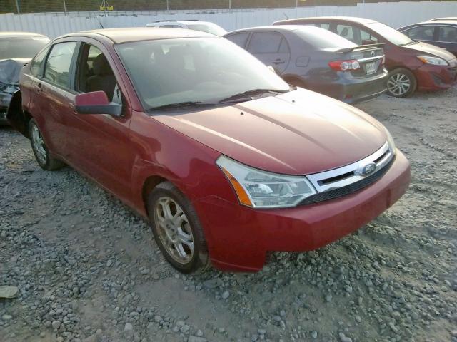 1FAHP36N99W161823 - 2009 FORD FOCUS SES RED photo 1