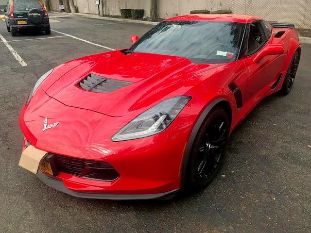 1G1YS2D69G5612436 - 2016 CHEVROLET CORVETTE 2 RED photo 2