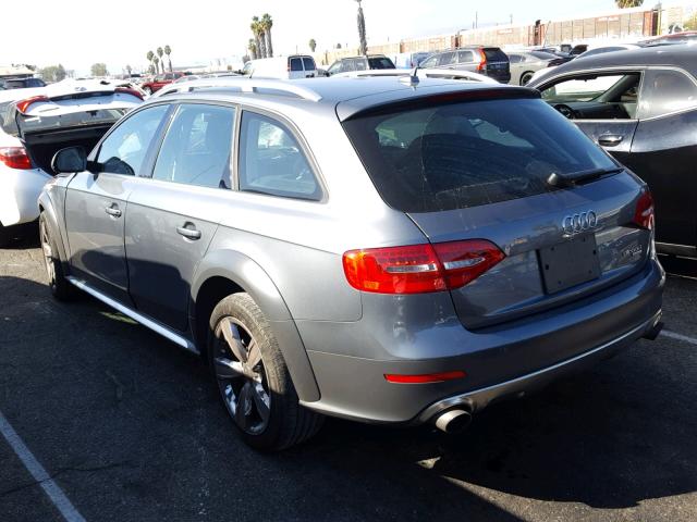 WA1UFAFL6EA029649 - 2014 AUDI A4 ALLROAD GRAY photo 3