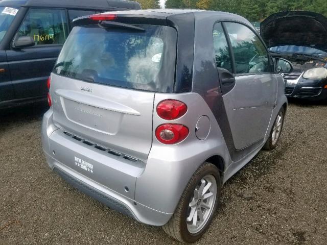 WMEEJ9AA8GK845712 - 2016 SMART FORTWO GRAY photo 4